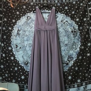 Lulus maxi prom dress